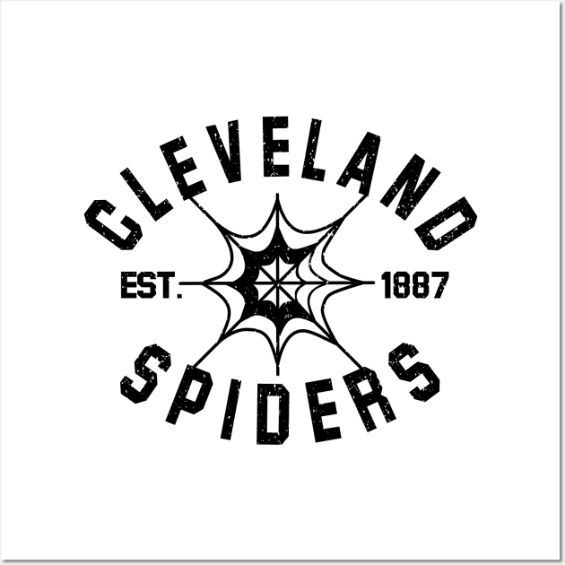 DEFUNCT 1887  CLEVELAND SPIDERS Wall Art by mubays